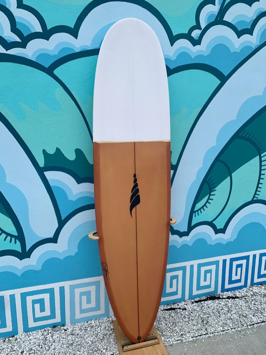 New * Solid Surfboards Large Choice 7'0 Ez Street Rust/White