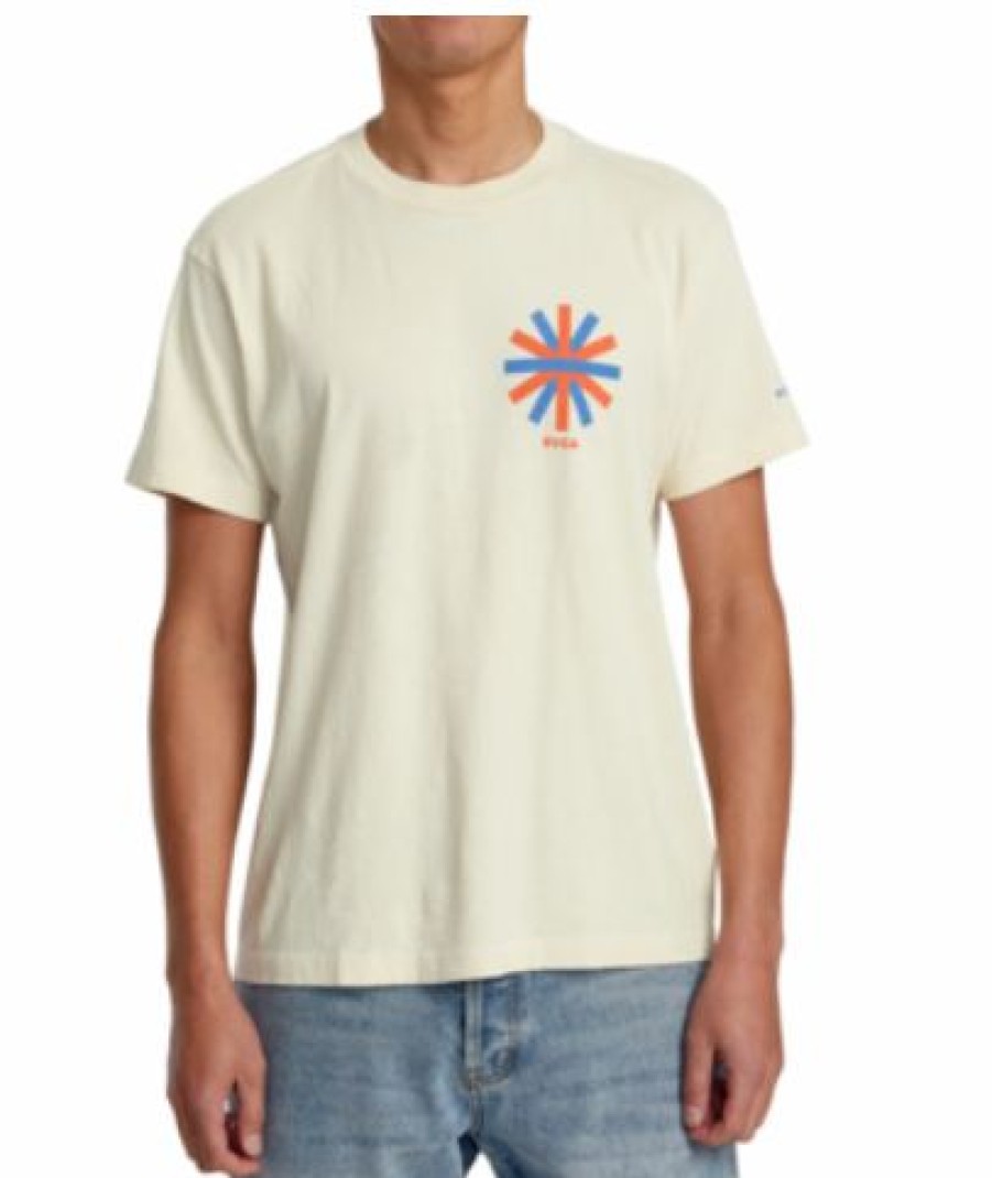 Hot * Rvca Discounts Jesse Brown Asterisk T Shirt Latte