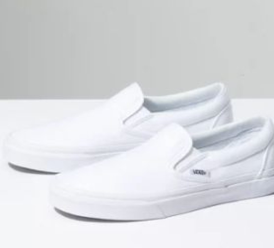 Best * Vans Good Quality Ua Classic Slip-On True White