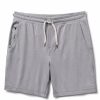 Clearance * Vuori Quick Delivery Ponto Short Steel Heather