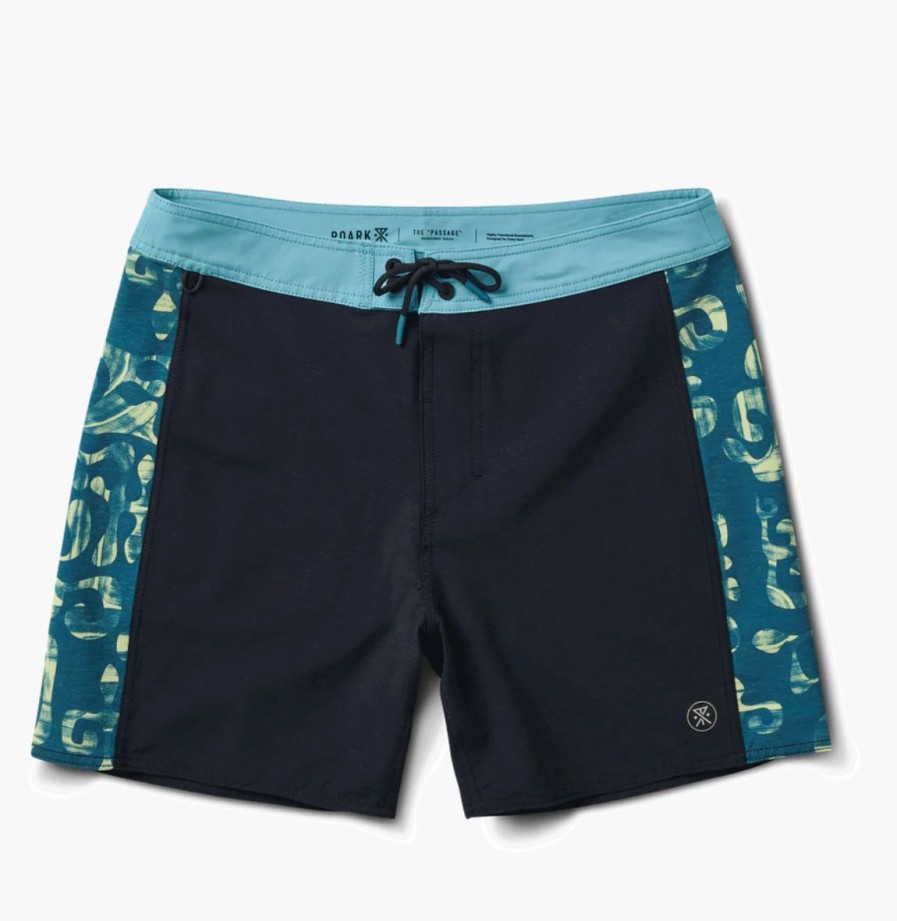 Wholesale * Roark Best-Selling Passage Boardshorts 17 Batik Dark Navy