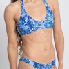 Clearance * Reel Skipper Unique Reversible Skipper Bikini Top Midnight Lagoon / Lavender