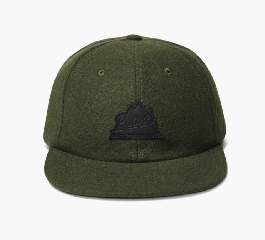 Online * Roark Hot Selling Peaking 6 Panel Snapback Hat Military