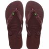 Online * Havaianas Online Discount Brazil Flip Flop Grape Wine