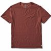 New * Vuori Large Choice Strato Tech Tee Cedar Heather