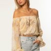 Best * Amuse Sale Online Yasmin Ls Woven Top Desert Mist