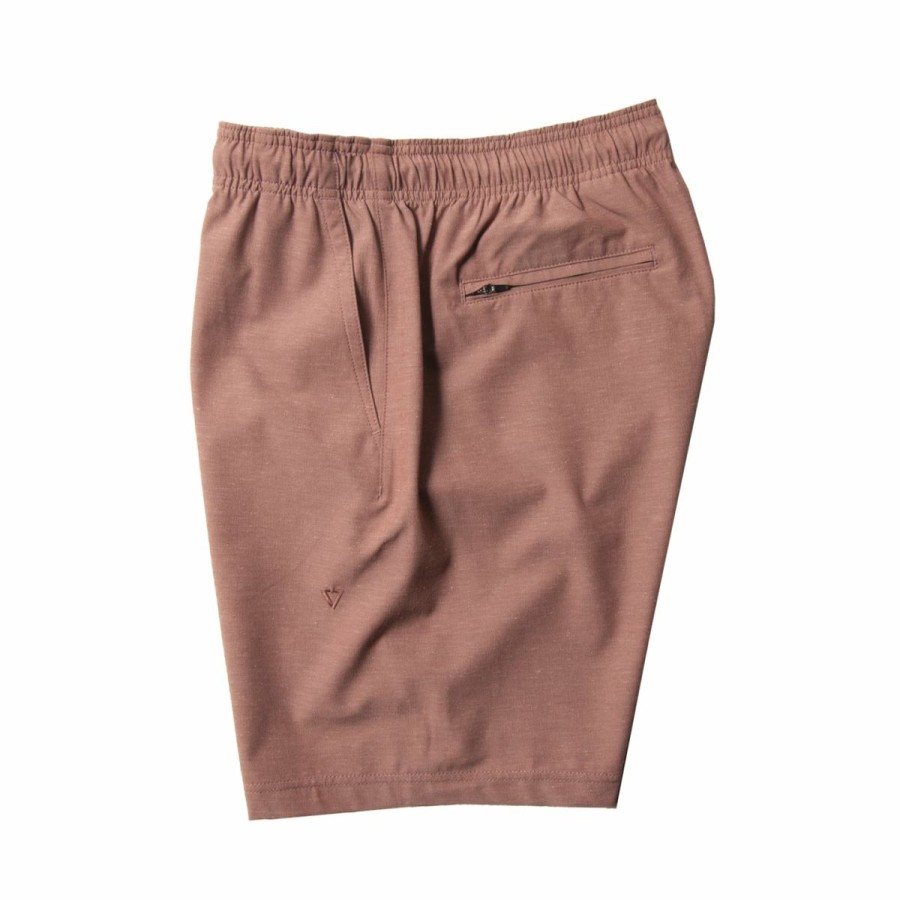 Hot * Vissla Hot Sell Hemp No See Ums Elastic 18.5 Walkshort Brick