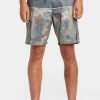 New * Rvca Good Quality County Boardshort 18 Black Print