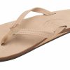 Online * Rainbow Sandals Quick Delivery Women'S Single Layer Premier Leather With Arch Support And A Narrow Strap Sierra Brown 301Altsn-Srbr