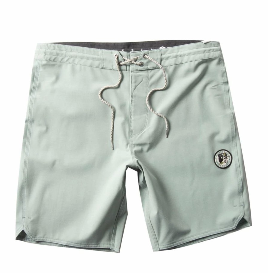 Clearance * Vissla Unique Solid Sets 18.5 Boardshort Aloe