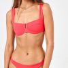 Wholesale * L*Space Free Delivery Camellia Bikini Top Hot Cherry