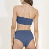 Hot * Maaji 100% Guarantee Blue Lagoon Venus Mid Rise Bikini Bottom