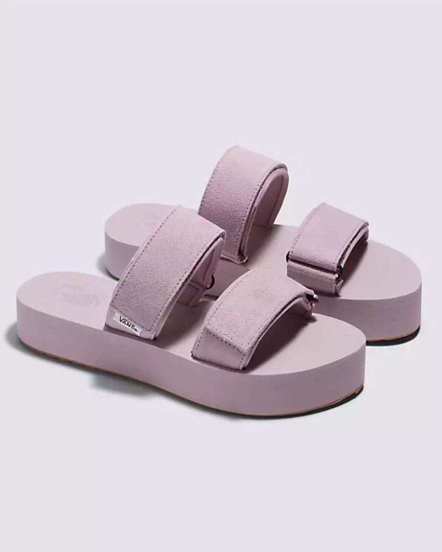 Wholesale * Vans Best-Selling Cayucas Slide Mega Platform Light Purple