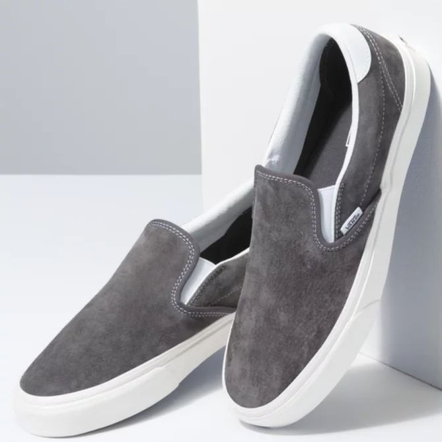 Online * Vans Best-Selling Pig Suede Slip-On 59 Rabbit/Snow White