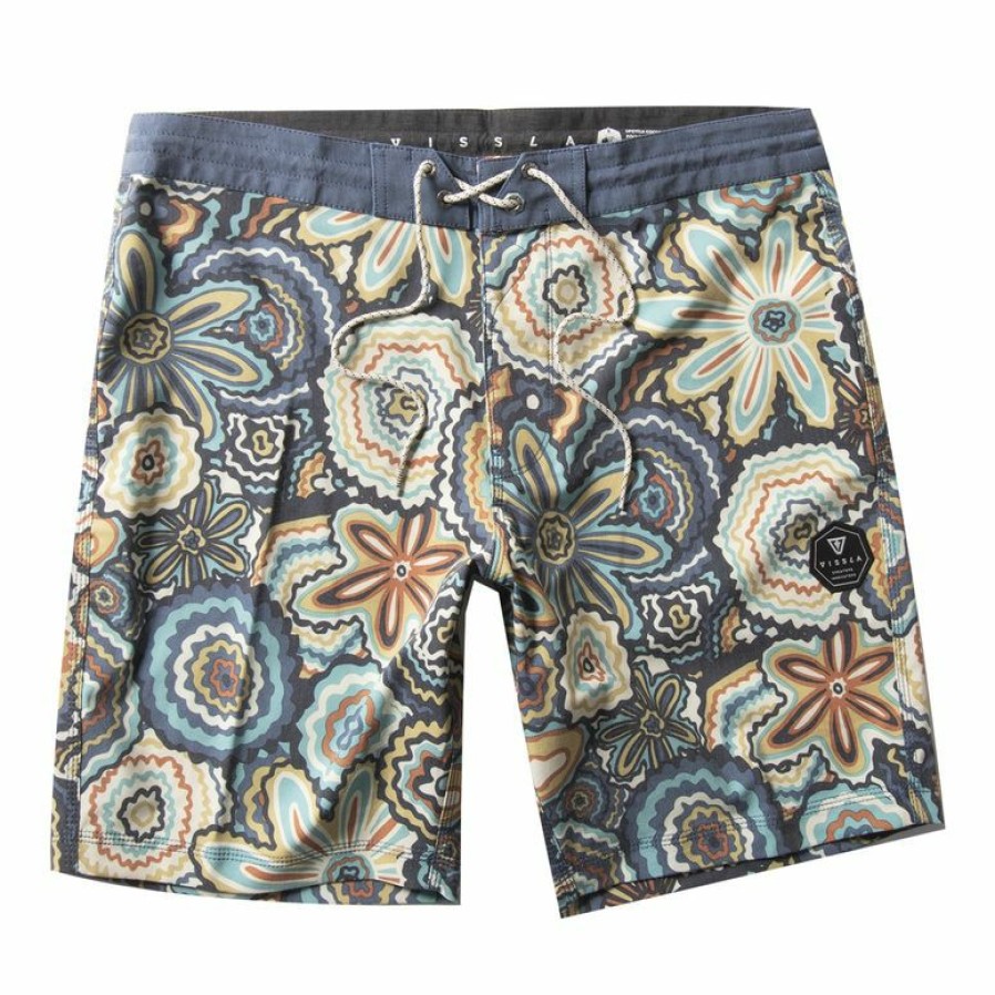 Online * Vissla Large Choice Squiggy 18.5 Boardshort- Dark Denim