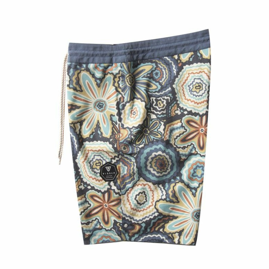 Online * Vissla Large Choice Squiggy 18.5 Boardshort- Dark Denim