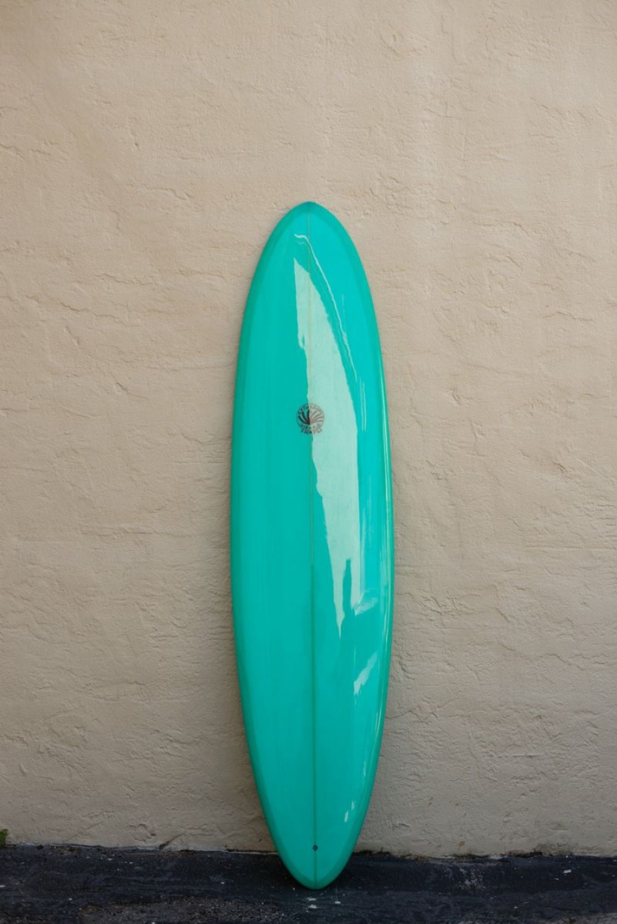 Wholesale * Special 7'4 Catherine Girard Single Fin Mid Length Sea Green