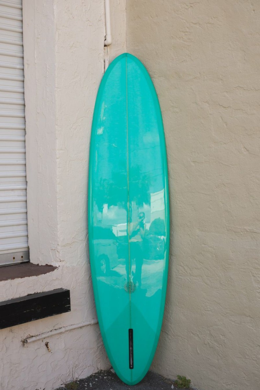 Wholesale * Special 7'4 Catherine Girard Single Fin Mid Length Sea Green