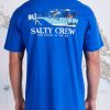 New * Salty Crew Unique Message Premium S/S Tee Royal