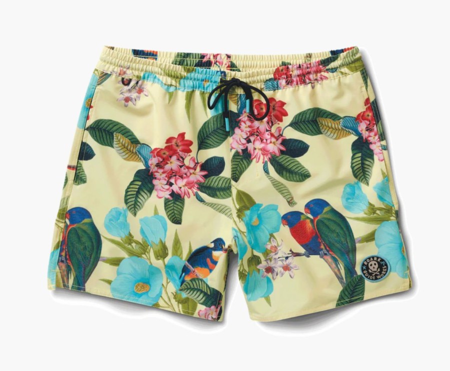 Hot * Roark Less Expensive Shorey Boardshorts 16 Manu Floral Lime