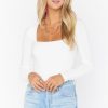 Best * Show Me Your Mumu 100% Guarantee Unreal Bodysuit Off White Stretch