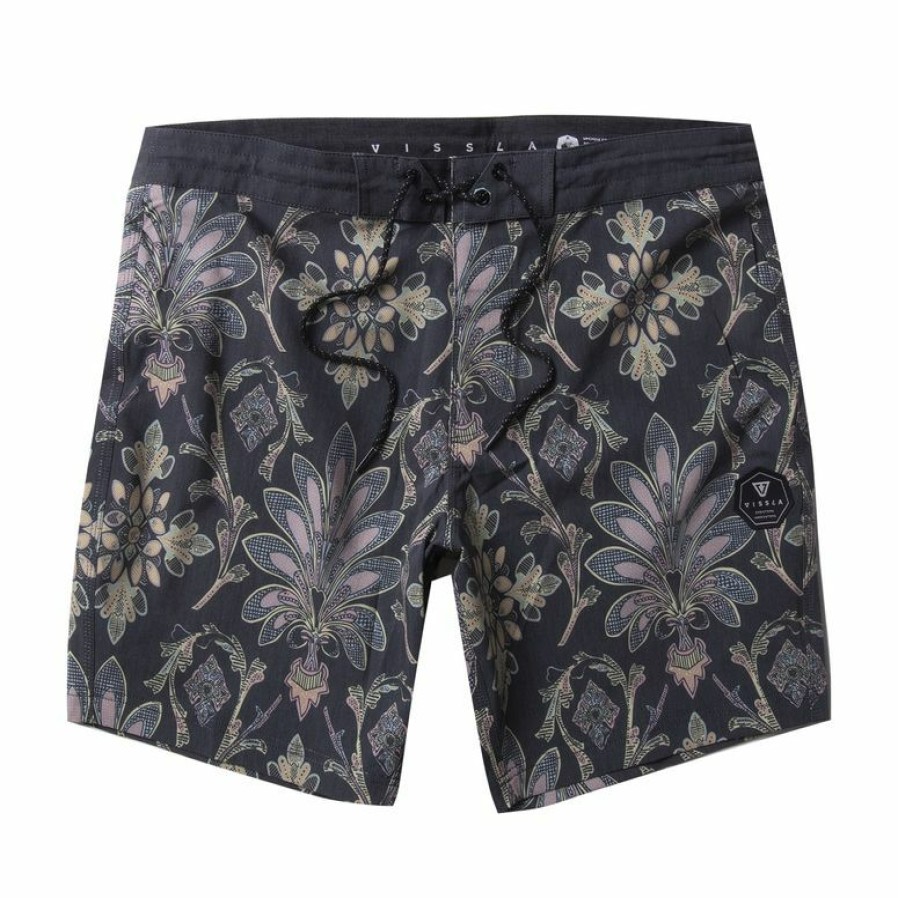 Clearance * Vissla Best-Selling Motel 17.5 Boardshort Black