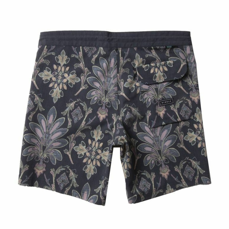 Clearance * Vissla Best-Selling Motel 17.5 Boardshort Black