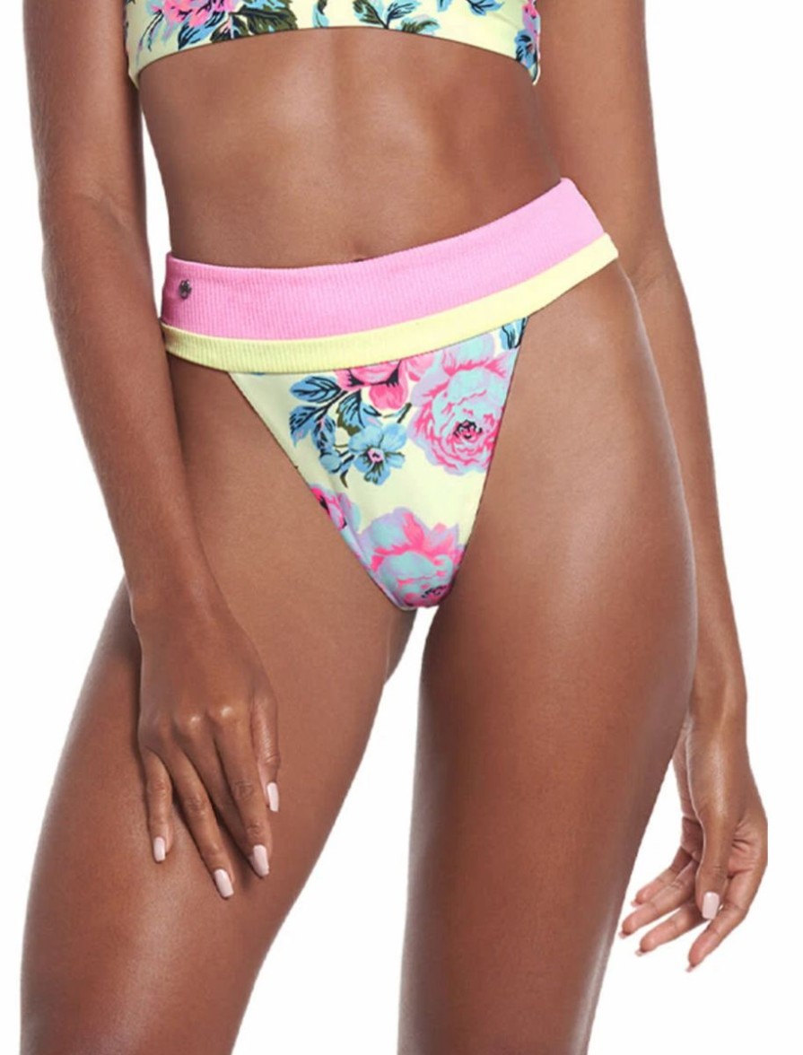 Online * Maaji Best-Selling Healing Heart Sienna High Rise/High Leg Bikini Bottom