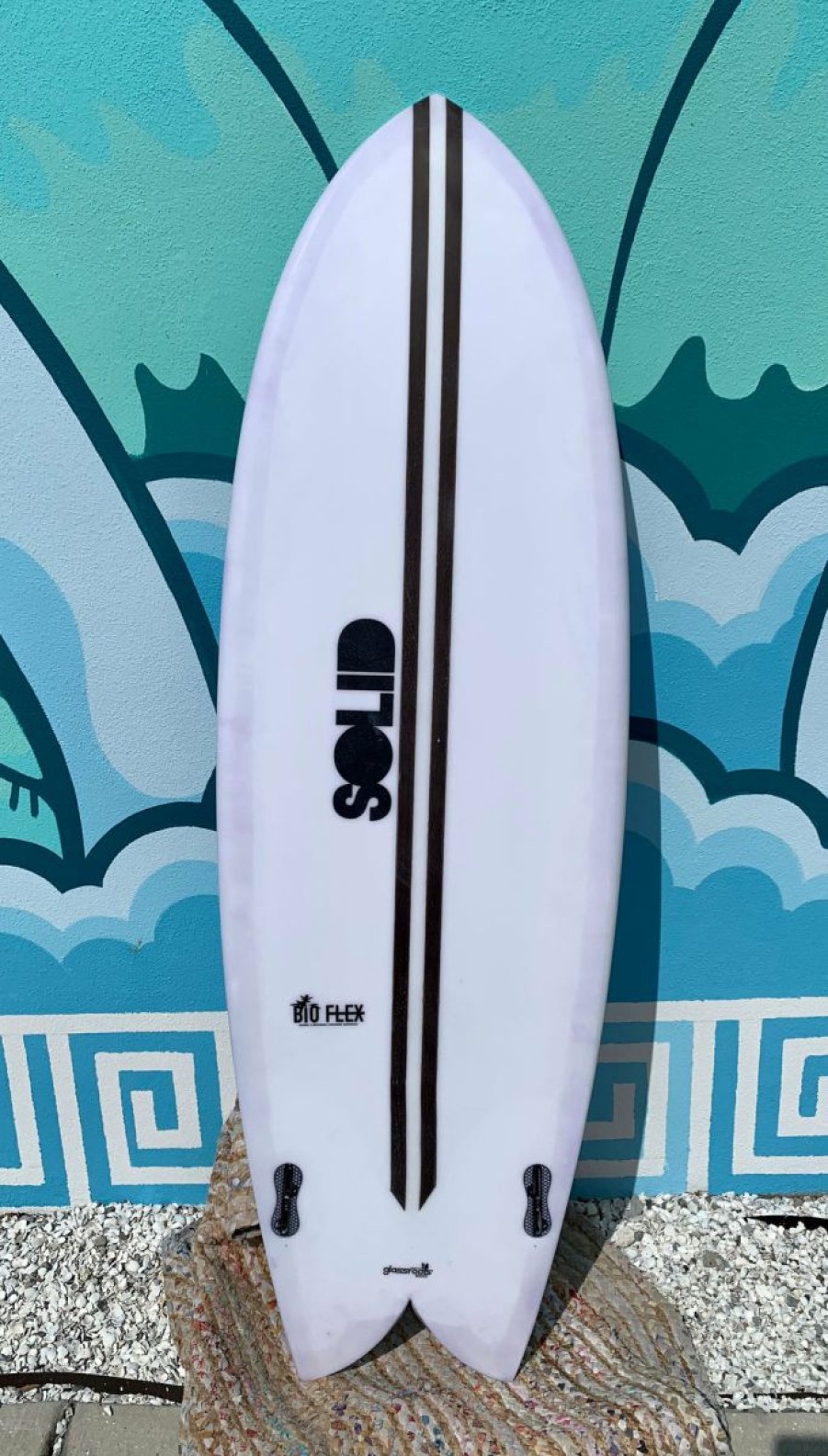 Online * Solid Surfboards Sale 5'6 Throwback Deep Purple