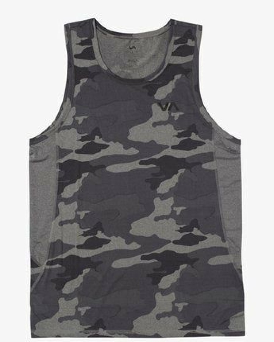 Best * Rvca Sale Sport Vent Tank Top Camo