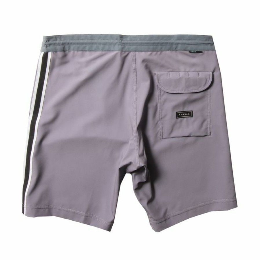 Hot * Vissla Hot Sell The Trip 17.5 Boardshorts Dark Lilac