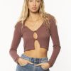 Wholesale * Amuse Large Choice Wild Heart Sweater Mulberry