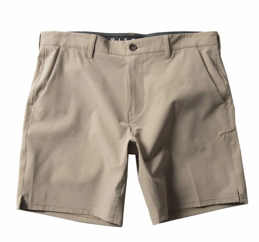 Clearance * Vissla Hot Sell Cutlap Eco 17.5 Hybrid Walkshort Khaki