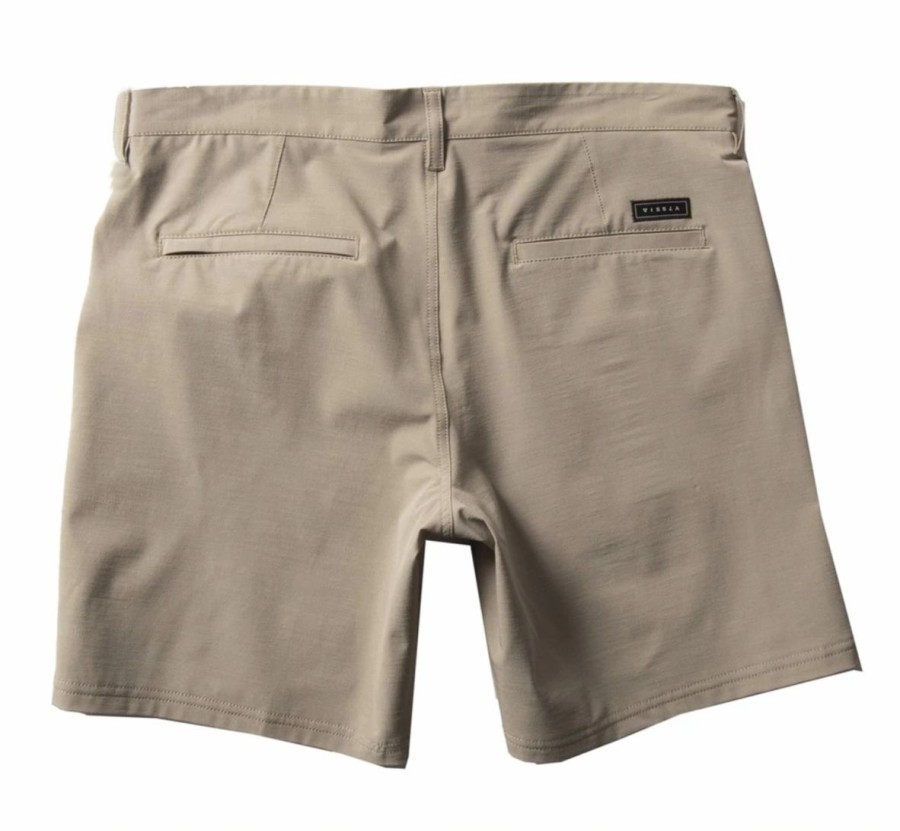 Clearance * Vissla Hot Sell Cutlap Eco 17.5 Hybrid Walkshort Khaki