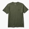 Clearance * Roark Special Well Worn Midweight Organic Knit Dark Military