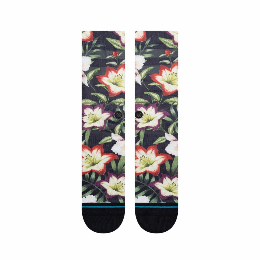 Wholesale * Stance Best-Selling Variegate Crew Socks Black