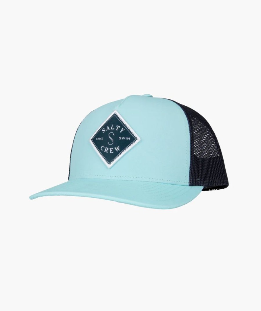 Clearance * Salty Crew Large Choice Sealine Retro Trucker Seafoam/Navy