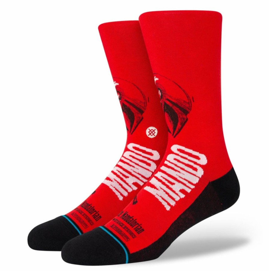 Wholesale * Stance Online Discount Mando West Sock Red