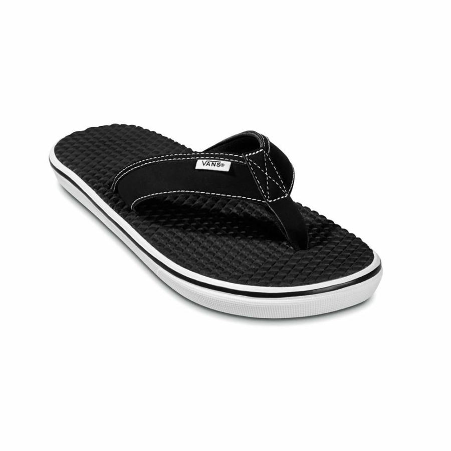 Clearance * Vans Good Quality Men'S La Costa Lite Black/White