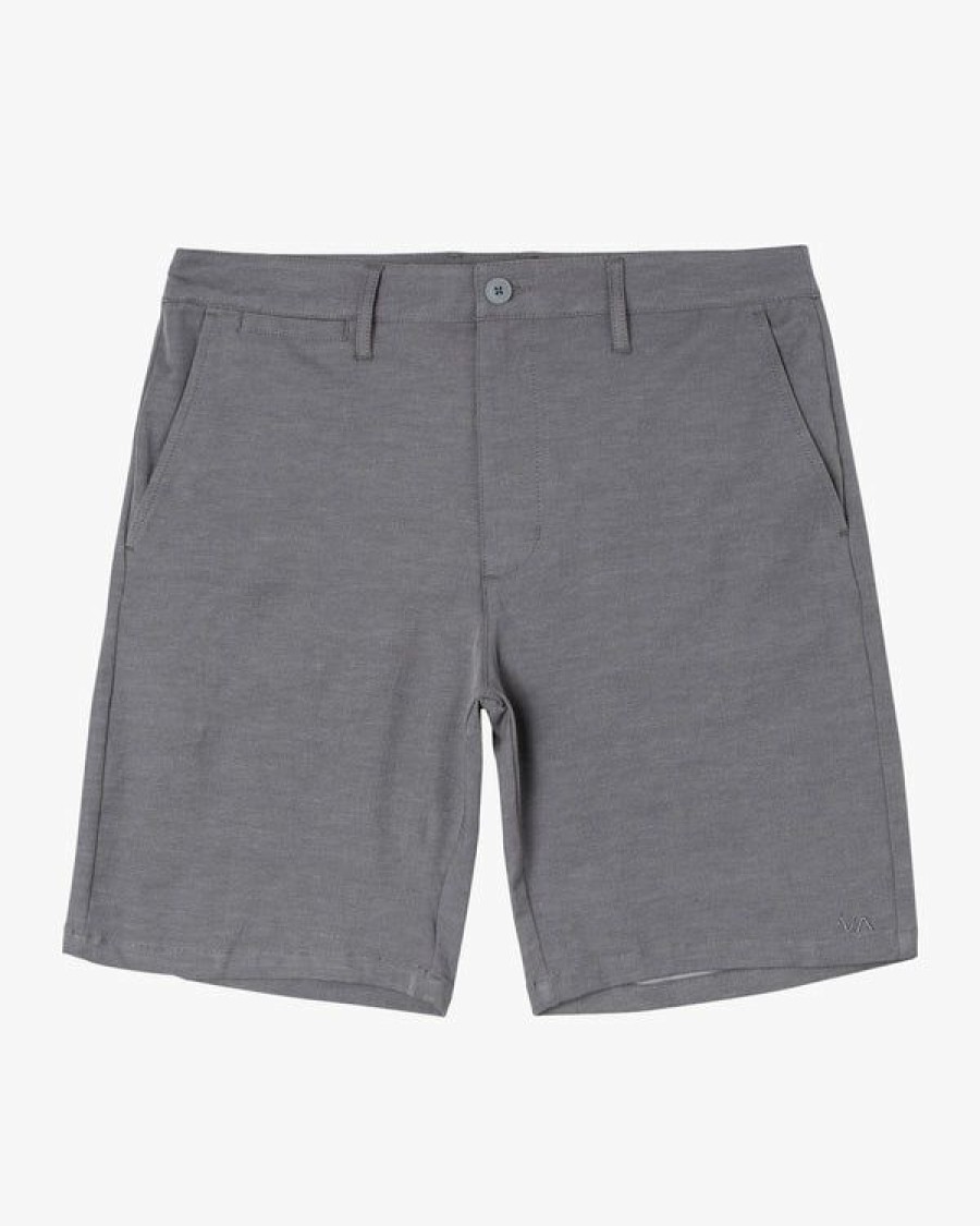 Hot * Rvca Exquisite Gifts Back In Hybrid Shorts 19 Athletic Heather