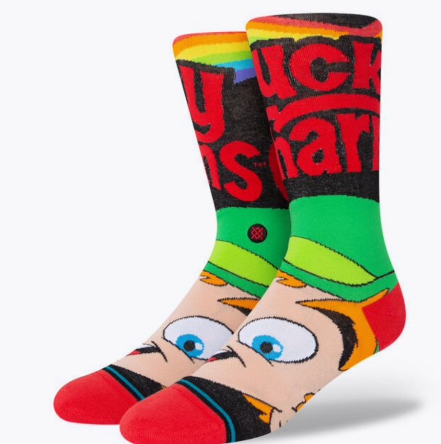 Online * Stance Sale Online Lucky Charms Crew Socks Black