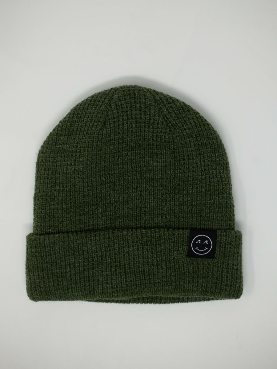 Clearance * Sale Gypsy Life Surf Shop Beanie Wheelhouse Knit Forest