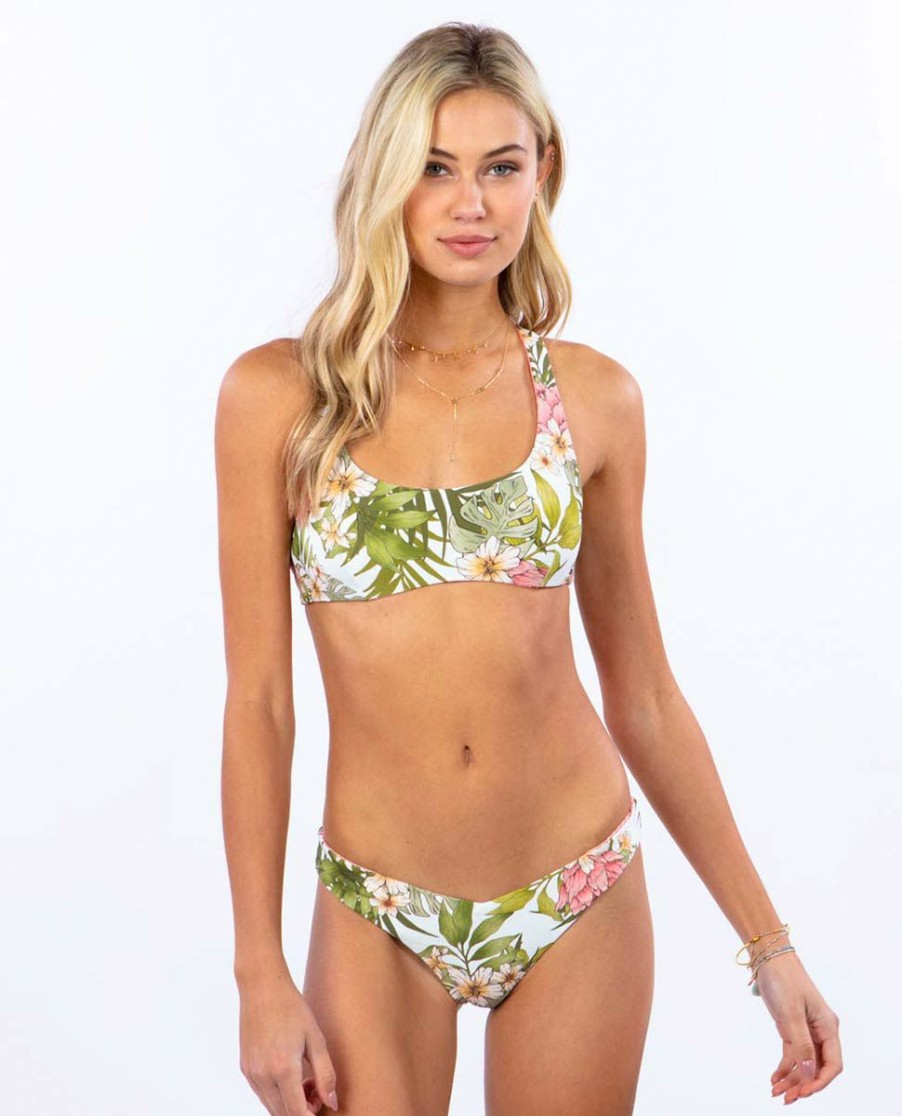 Best * Rip Curl Hot Sell Beach Botanica Revo Crop Bikini Top Bone