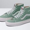 Clearance * Vans Best-Selling Ua Sk8-Hi Tapered Eco Theory Green Milieu / Marshmallow