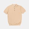 Wholesale * Rhythm. Sale Online Textured Knit Ss Polo Sand