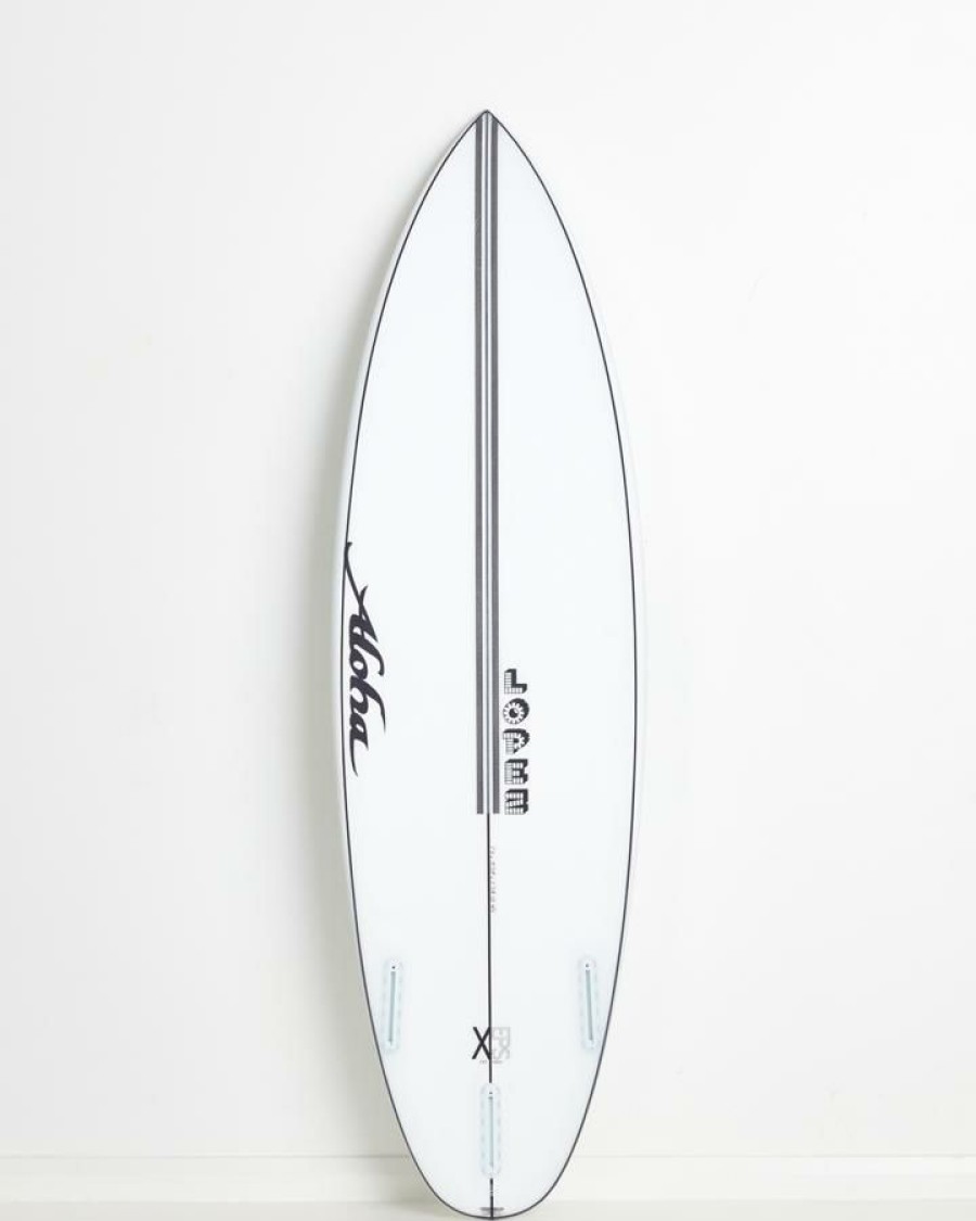 Online * Aloha Surfboards Exquisite Gifts 5'10 Aloha X Lopez H-2 Xe Clear Futures