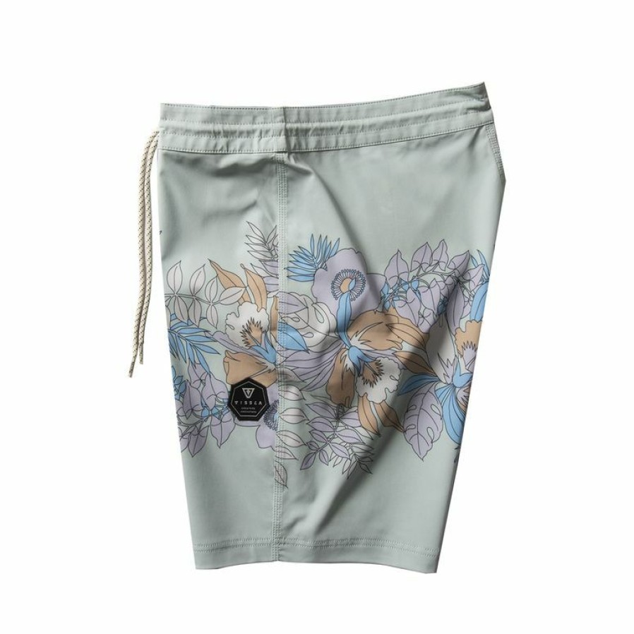 New * Vissla Large Choice E Komo Mai 18.5 Boardshort Agave