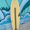 Clearance * Solid Surfboards Best Quality 5'8 Throwback Pastel Yellow