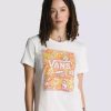 Best * Vans Exquisite Gifts Resort Floral Box Tee Fill Marshmallow