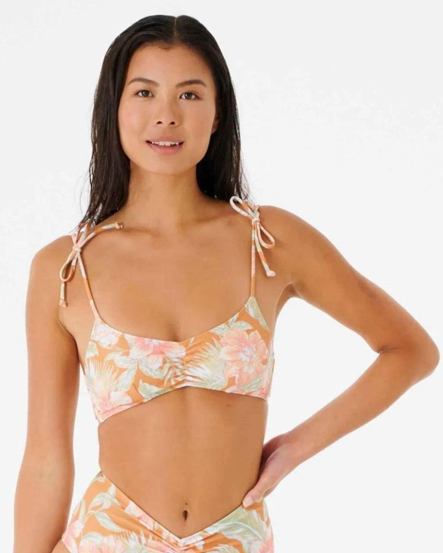 Hot * Rip Curl Exquisite Gifts Always Summer Bralette Gold